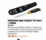 Oferta de Serrucho Stanley por 16,95€ en Optimus