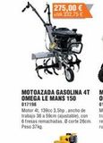 Oferta de Motoazada Omega por 275€ en Optimus