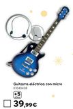 Oferta de Guitarra eléctrica con micro por 39,99€ en ToysRus