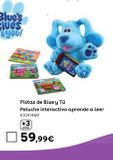 Oferta de ¡Pistas de Blue y tú! Peluche interactiv por 59,99€ en ToysRus