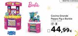 Oferta de Barbie - Mega cocina de juguete por 44,99€ en ToysRus