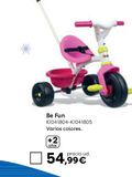 Oferta de Triciclo dirigible por 54,99€ en ToysRus