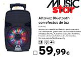 Oferta de Altavoz Bluetooth con efectos de luz por 59,99€ en ToysRus