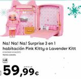 Oferta de Na! Na! Na! Surprise - Pink Kitty - Mochila dormitorio por 59,99€ en ToysRus