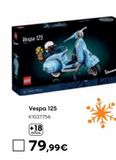 Oferta de LEGO Icons - Vespa 125  por 79,99€ en ToysRus