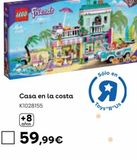 Oferta de LEGO Friends - Casa en la Costa por 59,99€ en ToysRus