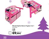 Oferta de MINNIE-PUPITRE-BANCO-TOYBOX 3EN1 por 69,99€ en ToysRus