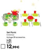 Oferta de Set picnic por 12,99€ en ToysRus