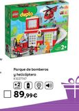 Oferta de Parque de Bomberos y Helicóptero por 89,99€ en ToysRus