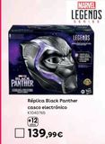 Oferta de Marvel - Black Panther - Casco electrónico Marvel Legends Series por 139,99€ en ToysRus