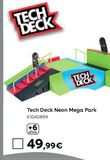 Oferta de TECH DECK NEON MEGA PARK por 49,99€ en ToysRus
