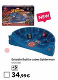 Oferta de Spider-man - Battle cubes - Estadio de batallas con cubos de Spider-Man por 34,99€ en ToysRus