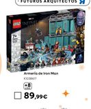 Oferta de LEGO : Armería de Iron Man por 89,99€ en ToysRus