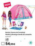 Oferta de Barbie - Vamos de camping por 54,99€ en ToysRus