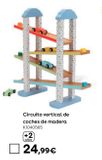 Oferta de Circuito vertical de coches de madera por 24,99€ en ToysRus