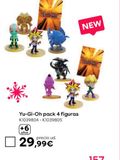 Oferta de Yu-Gi-Oh! - Pack 4 figuras  por 29,99€ en ToysRus