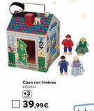 Oferta de Melissa & Doug casa de muñecas de madera por 39,99€ en ToysRus