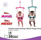 Oferta de Saltador Puerta Mickey -Happy Triang. por 39,99€ en ToysRus