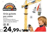 Oferta de Grúa de juguete guiada por cable por 24,99€ en ToysRus