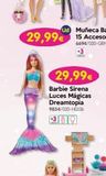 Oferta de Barbie sirena Barbie por 29,99€ en Don Dino