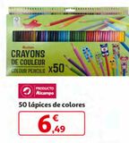 Oferta de Lápices de colores alcampo por 6,49€ en Alcampo