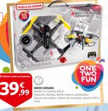 Oferta de Drone One Two Fun por 39,99€ en Alcampo