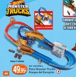 Oferta de Hot Wheels pista Monster Trucks Ataque Escorpión* por 49,95€ en Centroxogo