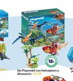 Oferta de Helicóptero de juguete Playmobil por 15€ en Tiendas MGI