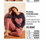 Oferta de Pijama Vive en AVON