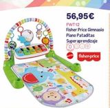Oferta de 56,95€  FWT12 Fisher Price Gimnasio  Piano Pataditas  Super aprendizaje 0000  fisher-price  MATE   por 56,95€ en Panre