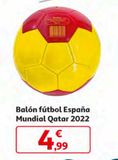 Oferta de Balón de fútbol por 4,99€ en Alcampo
