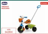 Oferta de Triciclo Chicco por 54,99€ en Prénatal