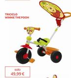 Oferta de Triciclo winnie the pooh por 49,99€ en Prénatal