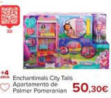 Oferta de Enchantimals City Tails Apartamento de Palmer Pomeranian por 50,3€ en Carrefour