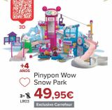 Oferta de PinyPon Wow Snow Park por 49,95€ en Carrefour