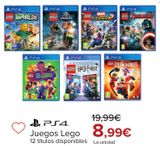 Oferta de Juegos LEGO  por 8,99€ en Carrefour