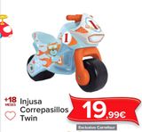 Oferta de Injusa Correpasillos Twin por 19,99€ en Carrefour