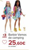 Oferta de Barbie Vamos de camping por 25,6€ en Carrefour