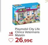 Oferta de Playmobil City Life Clínica Veterinaria Maletín por 26,99€ en Carrefour