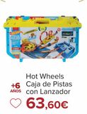 Oferta de Hot Wheels Caja de Pistas con Lanzador por 63,6€ en Carrefour