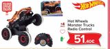 Oferta de Hot Wheels Monster Trucks Radio Control por 51,4€ en Carrefour