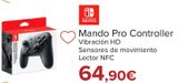 Oferta de Mando Pro Controller  por 64,9€ en Carrefour