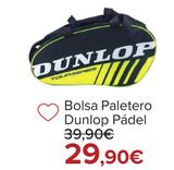 Oferta de Bolsa Paletero Dunlop Pádel  por 29,9€ en Carrefour