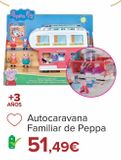 Oferta de Autocaravana Familiar de Peppa por 51,49€ en Carrefour
