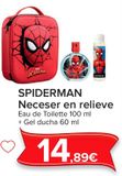 Oferta de SPIDERMAN Neceser en relieve  por 14,89€ en Carrefour