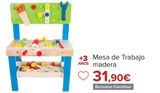 Oferta de Mesa de Trabajo madera por 31,9€ en Carrefour