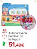 Oferta de Autocaravana Familiar de Peppa por 51,49€ en Carrefour