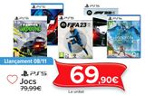 Oferta de Juegos PS5 por 69,9€ en Carrefour