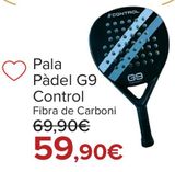 Oferta de Pala pádel G9 Control por 59,9€ en Carrefour
