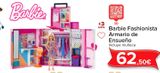 Oferta de Barbie Fashionista Armario de Ensueño por 62,5€ en Carrefour